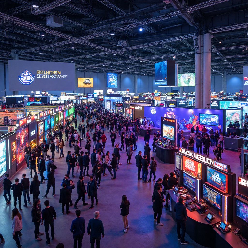 Melbourne Pixel Expo main exhibition hall