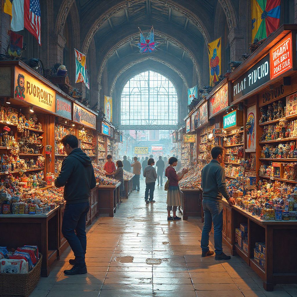 Merchandise & Art Hall