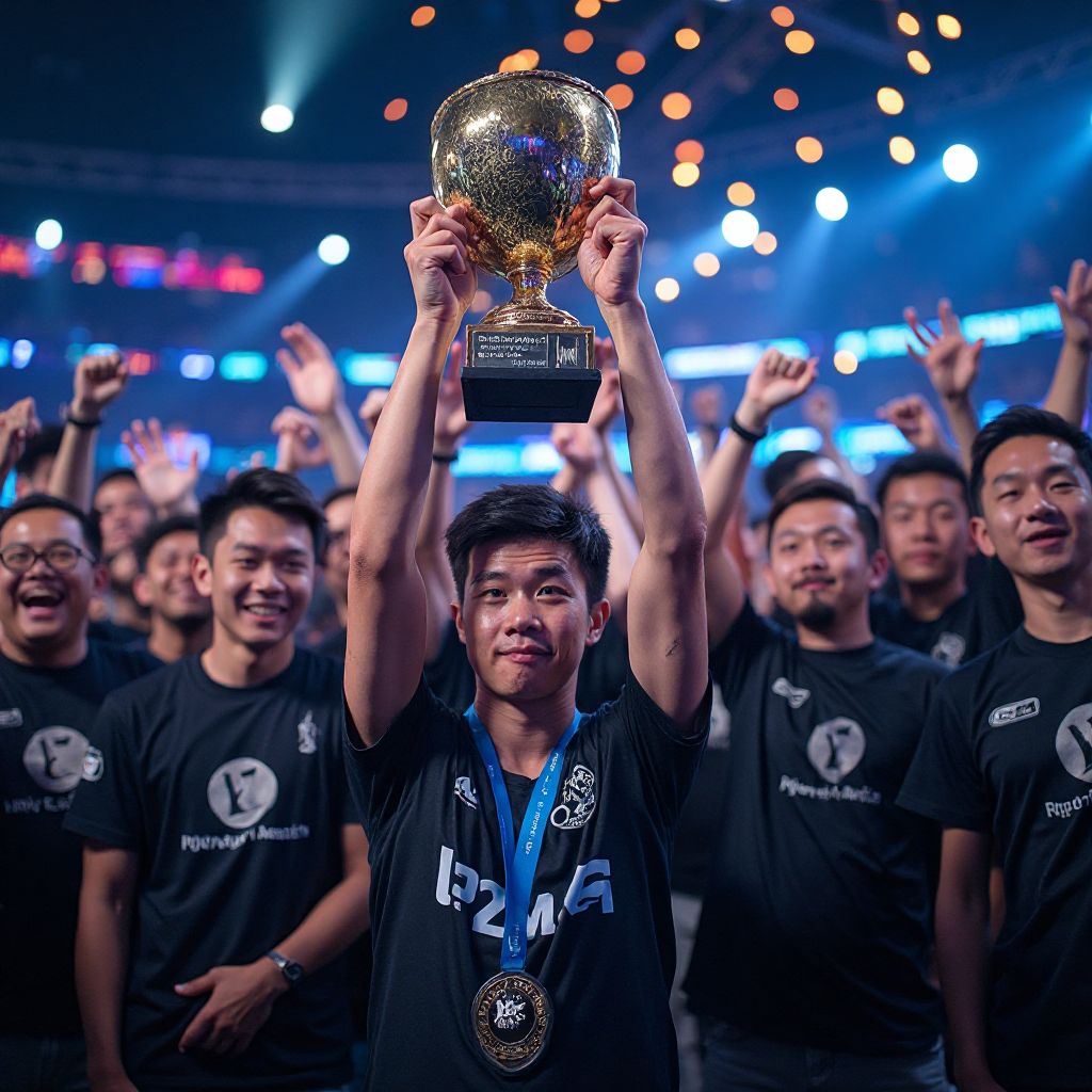 Esports champion journey